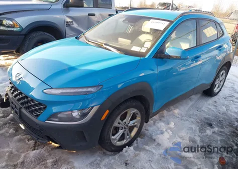 2022 Hyundai Kona Sel из США, поврежденный, VIN KM8K6CAB5NU878883